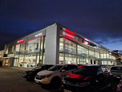 Montaje Concesionario Honda Madrid