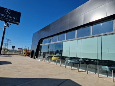 Montaje Concesionario Mercedes Benz en Madrid