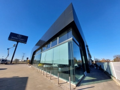 Montaje Concesionario Mercedes Benz en Madrid