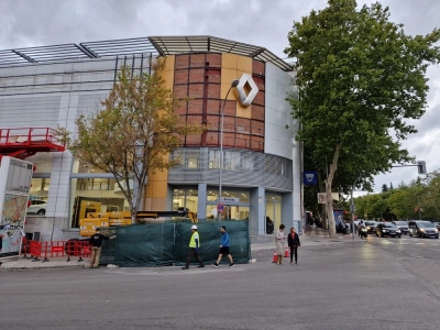 Montaje en Concesionario Renault en Madrid