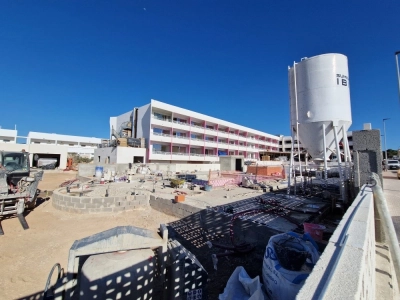 Carpintería Metálica en Hotel Los Felices en Ibiza