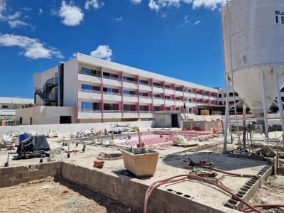 Carpintería Metálica en Hotel Los Felices en Ibiza