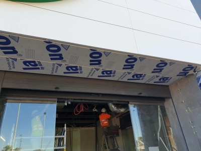 Montaje para Mercadona de Castellón